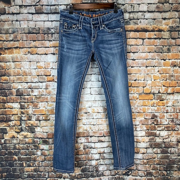 Rock Revival Denim - ROCK REVIVAL ‘THE DENISA STRAIGHT’ JEANS